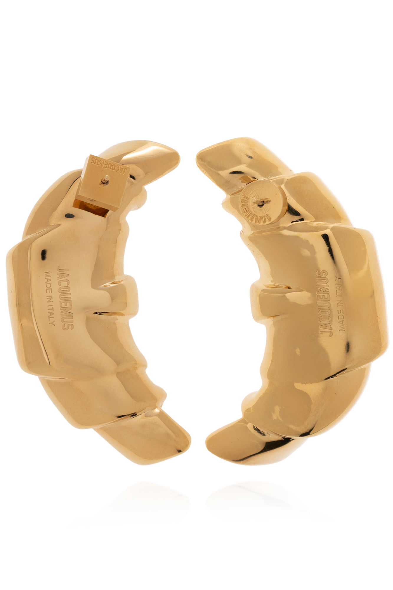Gold Copper earrings Jacquemus - SchaferandweinerShops Australia